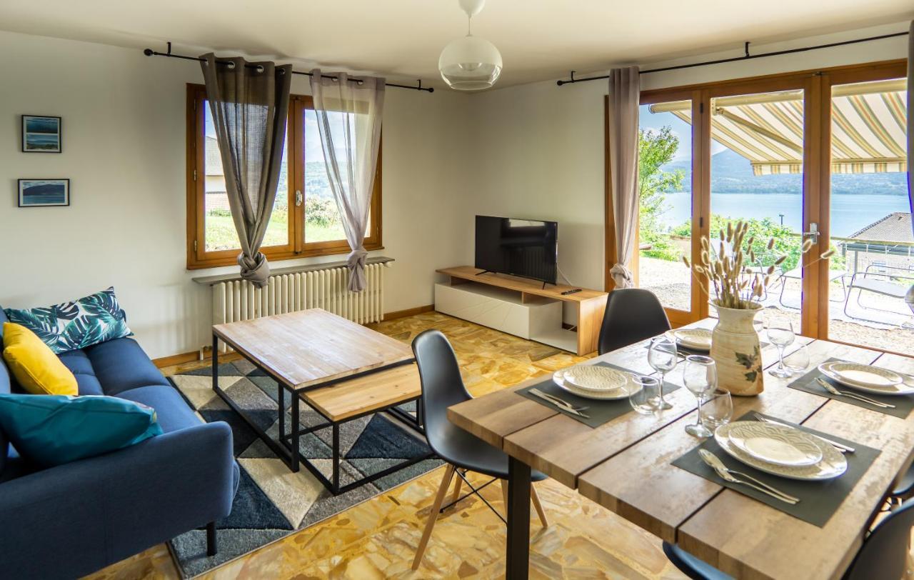 T3 Avec Vue Sur Le Lac D'Annecy Apartment Veyrier-du-Lac Bagian luar foto