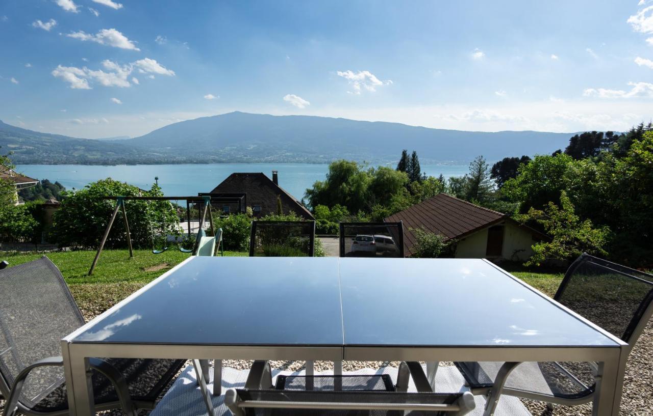 T3 Avec Vue Sur Le Lac D'Annecy Apartment Veyrier-du-Lac Bagian luar foto