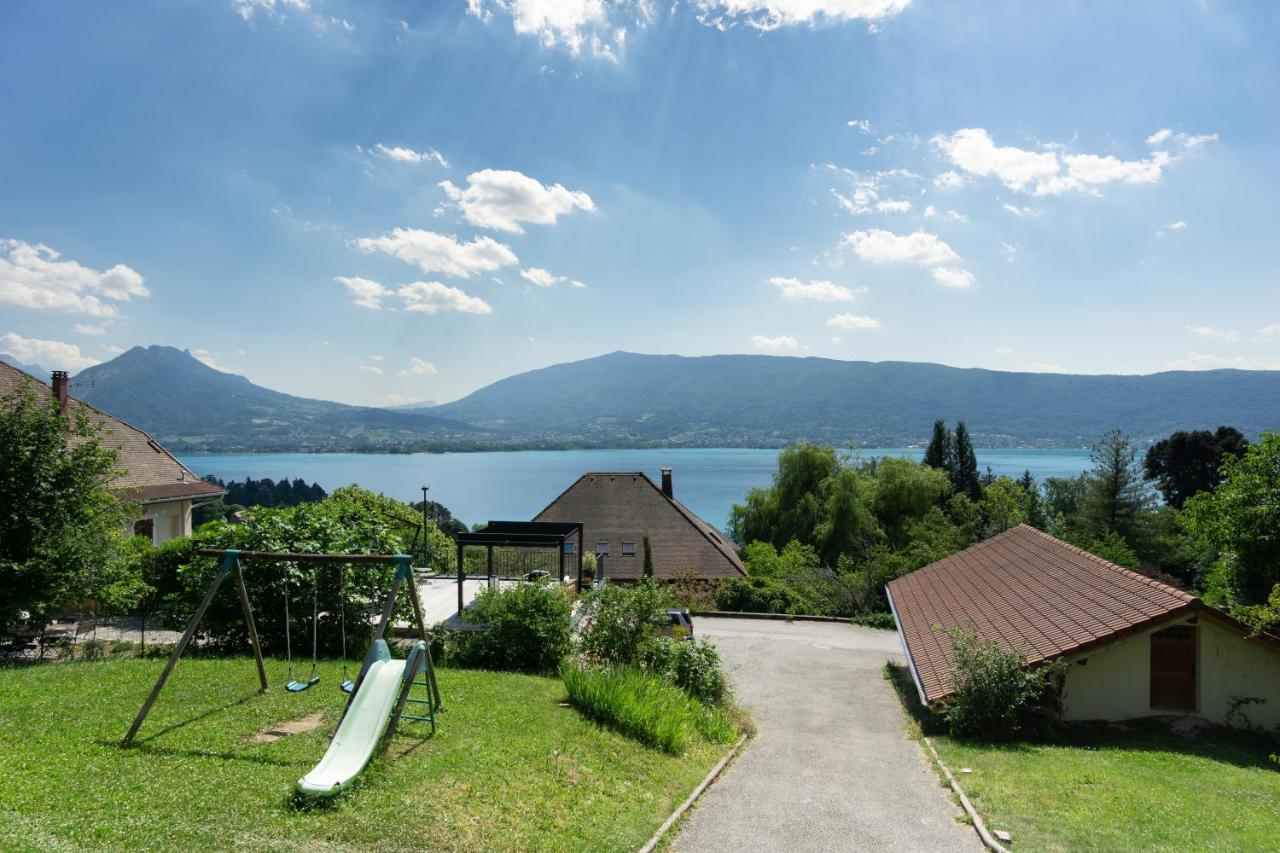 T3 Avec Vue Sur Le Lac D'Annecy Apartment Veyrier-du-Lac Bagian luar foto